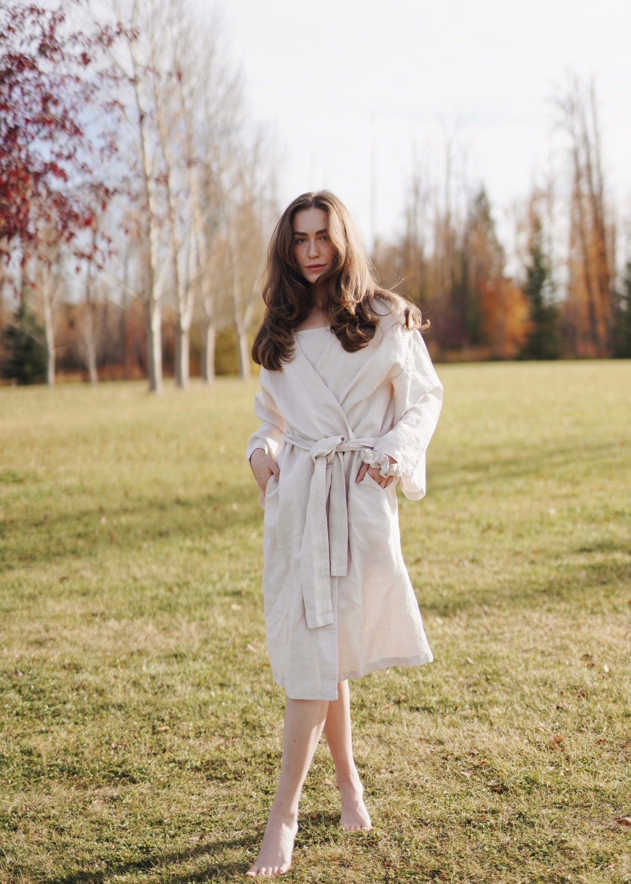 Resort Linen Robe