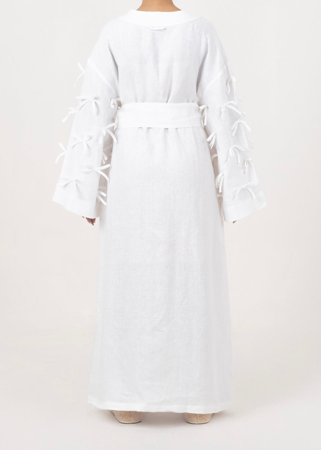 Butterfly Linen Robe