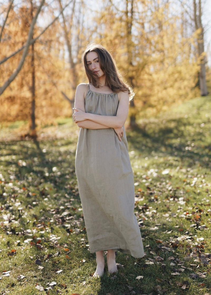 Sway Linen Dress