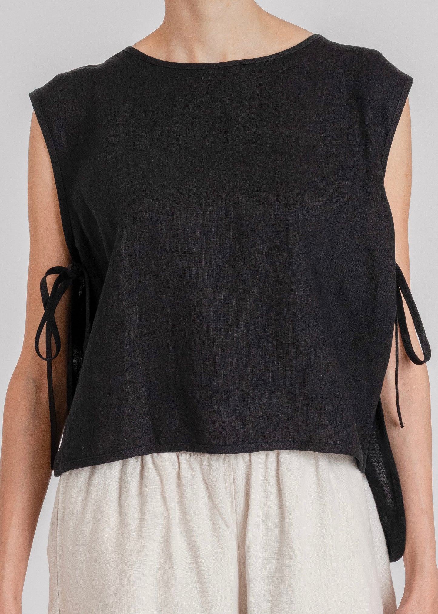 Breezy Linen Vest