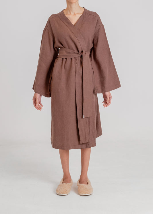 Resort Linen Robe