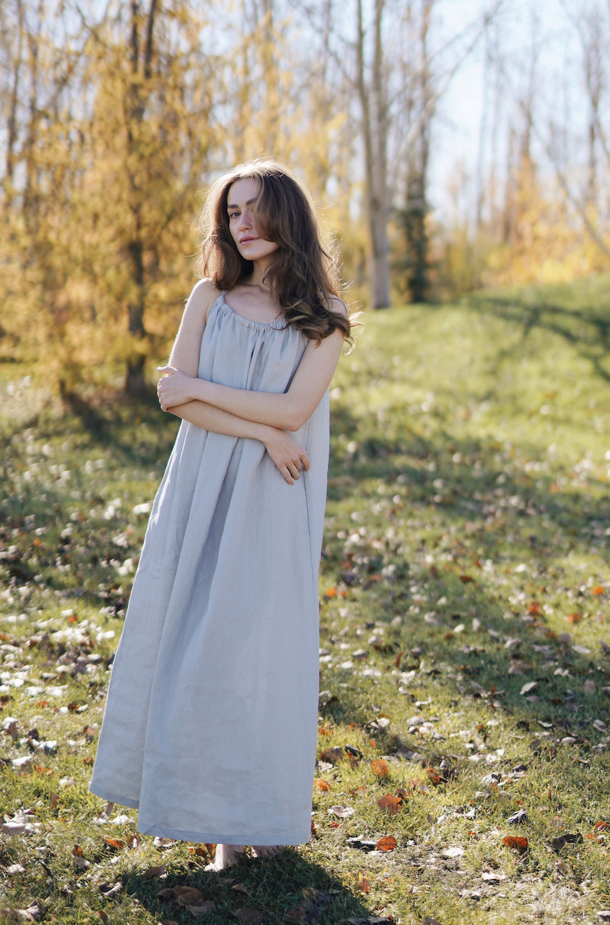 Sway Linen Dress